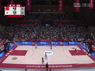 中国女篮系列热身赛 中国女篮VS日本女篮 20240605